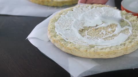 Almond Coconut Cake (Raffaello cake) by Ella
