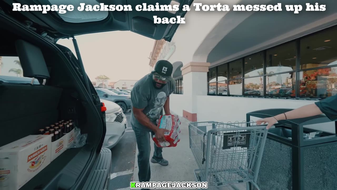 Rampage Jackson loves Tortas