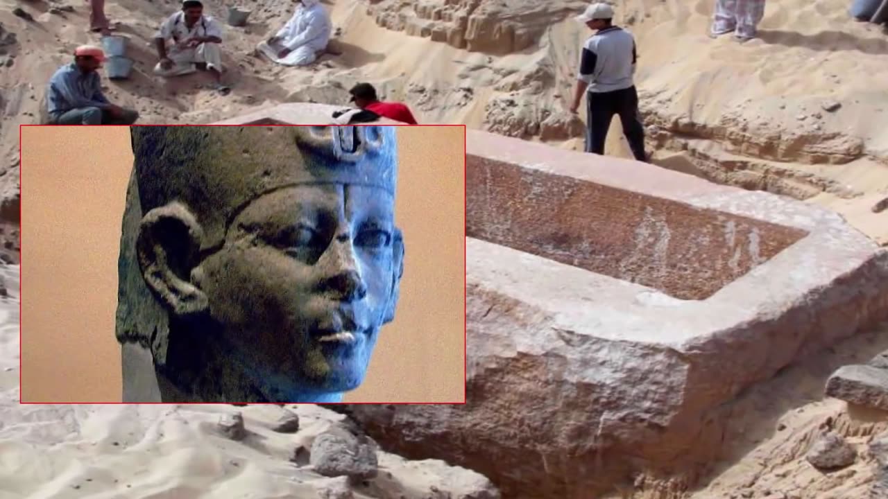 🧍 60-Ton Giants Sarcophagus Found In Egypt 🤒