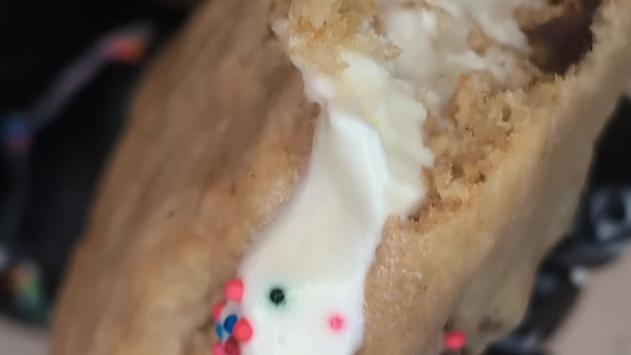 Ice Cream Chocolate Chip Sandwich #icecream