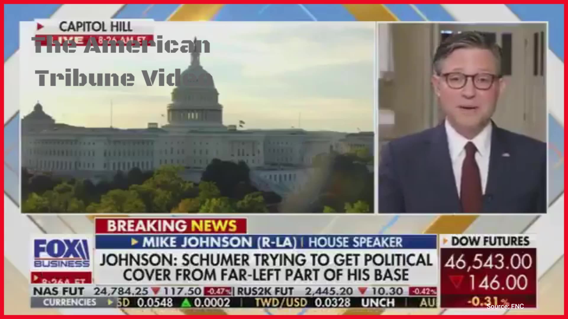 WATCH: Speaker Johnson Exposes How Chuck Schumer Just Made a Massive Mistake