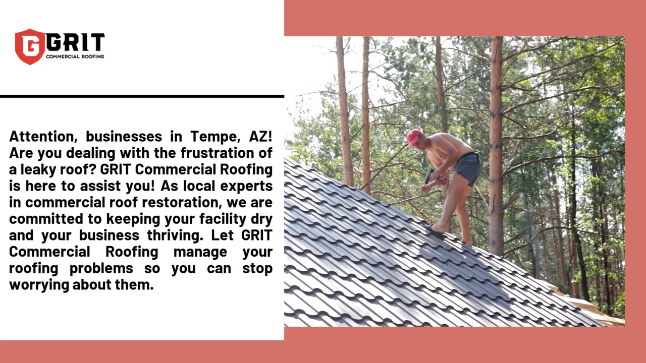 Expert Commercial Roof Restoration in Tempe, AZ