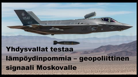 Yhdysvallat testaa lämpöydinpommia