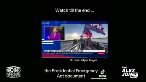 Info Wars - Trump Advisor Dr. Jan Halper-Hayes Exposes How The Deep State 12-30-24