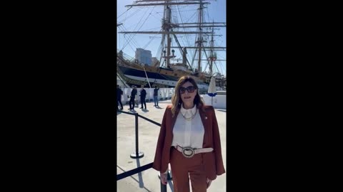 Santanchè - A Gedda con l’Amerigo Vespucci (27.01.25)