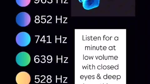 Solfeggio frequencies