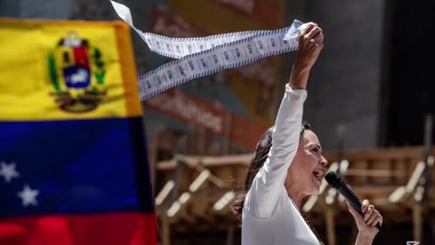 Declaración institucional de la opositora venezolana María Corina Machado Parisca