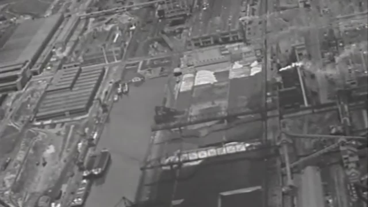 Aerial Views of Village Industr... - Aerial Views of Village Industries and River Rouge - fc-fc-3995