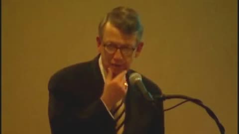 October 28, 2005 - DePauw President Robert Bottoms Speaks a Day After Mikhail Gorbachev's Visit