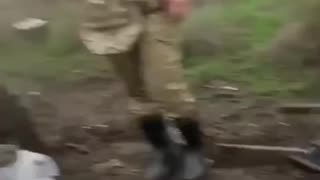 Chechen Squad in a Spot of Bother After Triggering Landmines