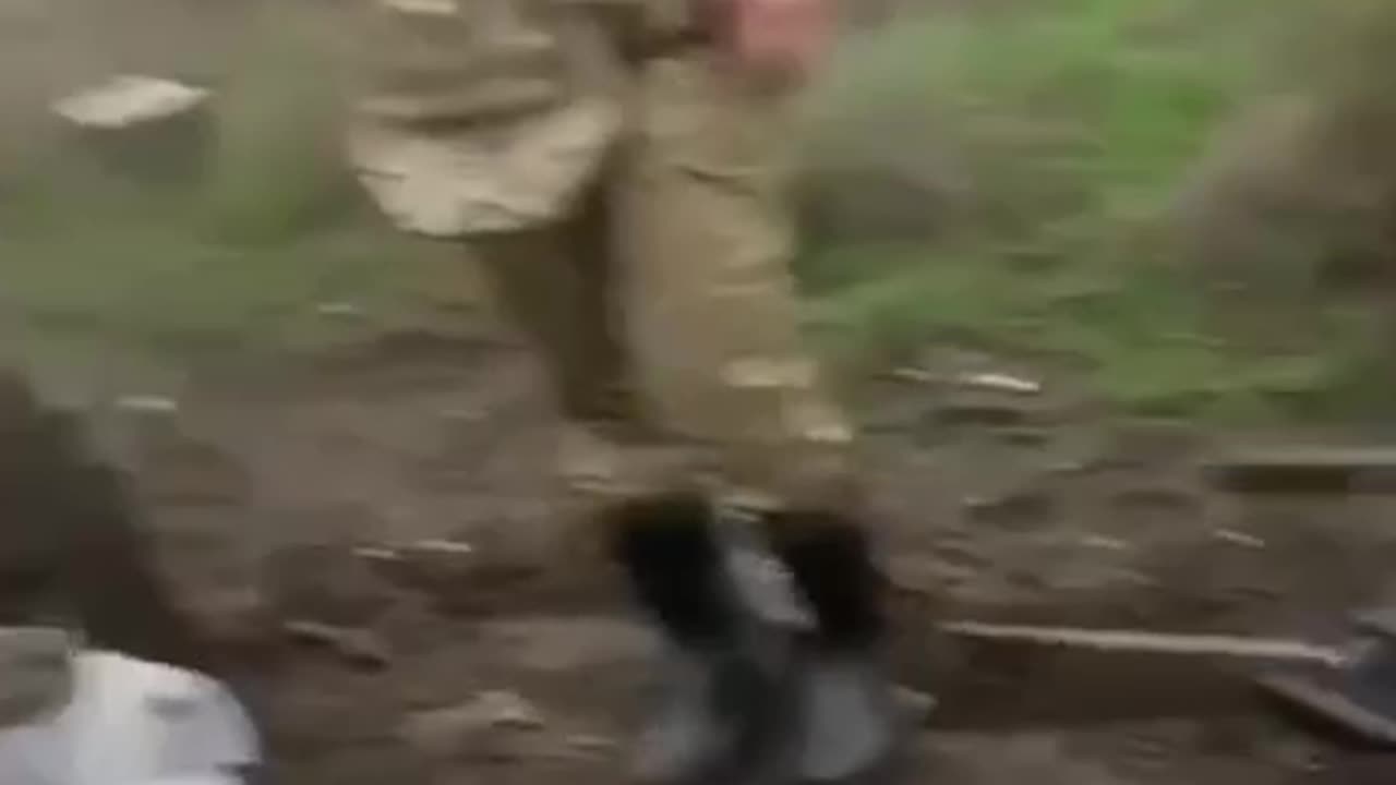 Chechen Squad in a Spot of Bother After Triggering Landmines