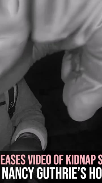 FBI Releases Video of Kidnap Suspect at Nancy Guthrie's Home