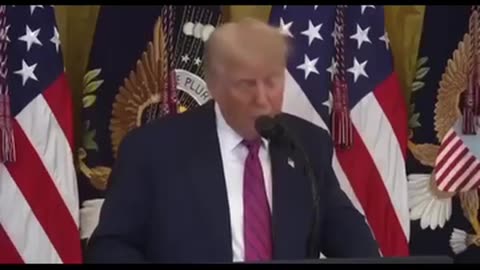 TRUMP SAYS THE CURRENT FINANCIAL SYSTEM HAS HIT ITS END,