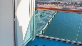 Emerald Princess Aft facing Balcony Cabin | Tall Man's Cruise Adventures