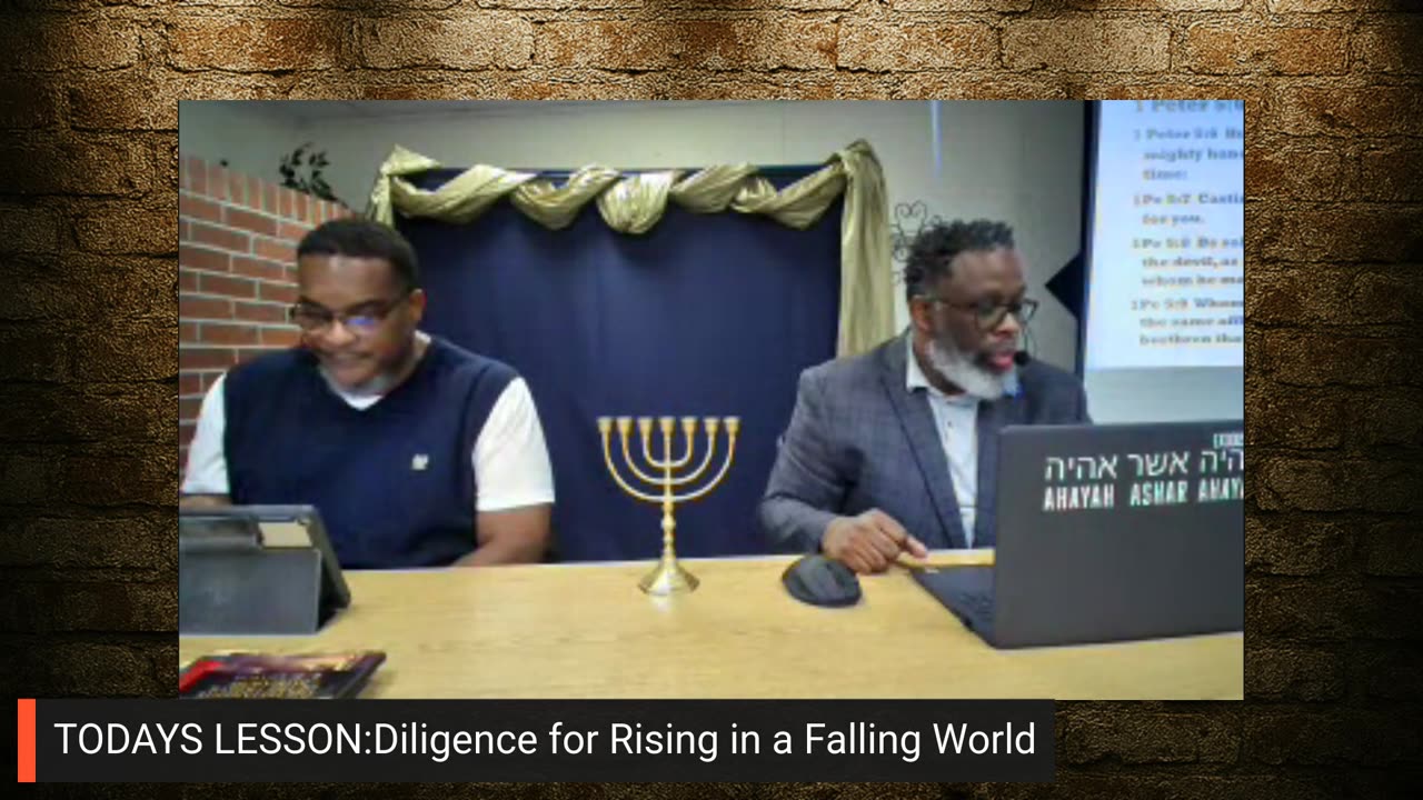 Diligence for Rising in a Falling World