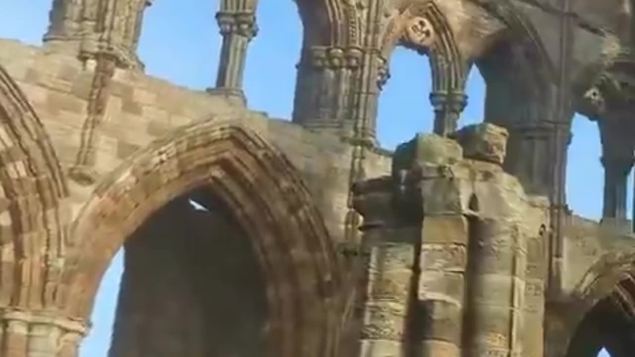🏴󠁧󠁢󠁥󠁮󠁧󠁿 REMNANTS OF ANCIENT CIVILIZATIONS - WHITBY ABBEY, NORTH YORKSHIRE, ENGLAND