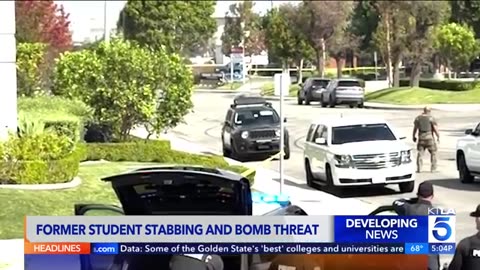 Former student stabs 3 staff members at Torrance school