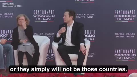 ELON: IF WE DON’T MAINTAIN THE CULTURAL IDENTITIES OF THE VARIOUS COUNTRIES, THEY WILL DISAPPEAR