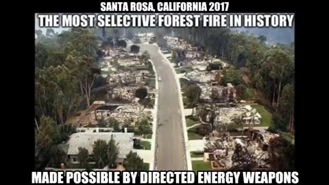 California Fires and Directed Energy Weapons 2025