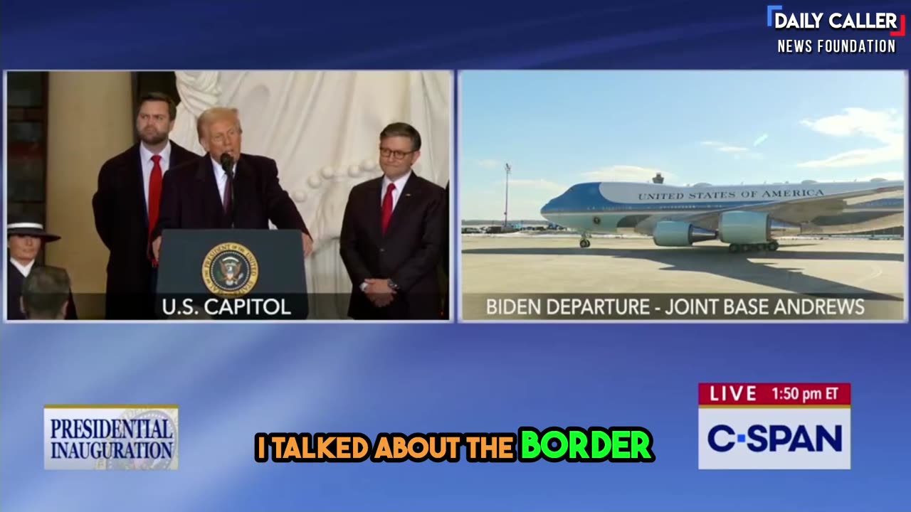 President Trump On His Presidential Journey