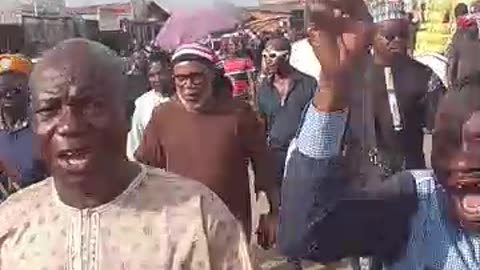 reactions ｜ Sowore Takes #FreeNnamdiKanu Campaign To Popular Gudu Market
