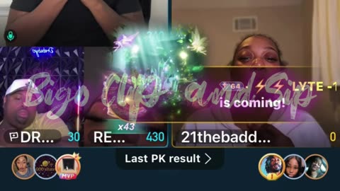 Team PK NoCap DreBaby 21 Supa Liyah GG LateNight 11/21/25 #bigoclipandsip