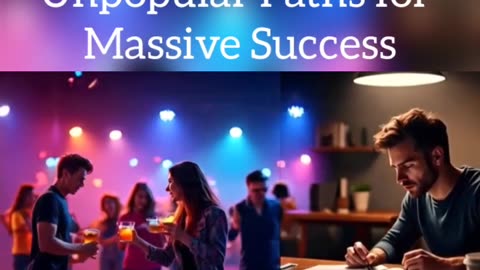 Why Millionaires Choose Unpopular Paths for Massive Success