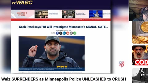 Gov Walz - Finally Releases Police to Go After Insurrectionists In MN - Wow - 1-27-26