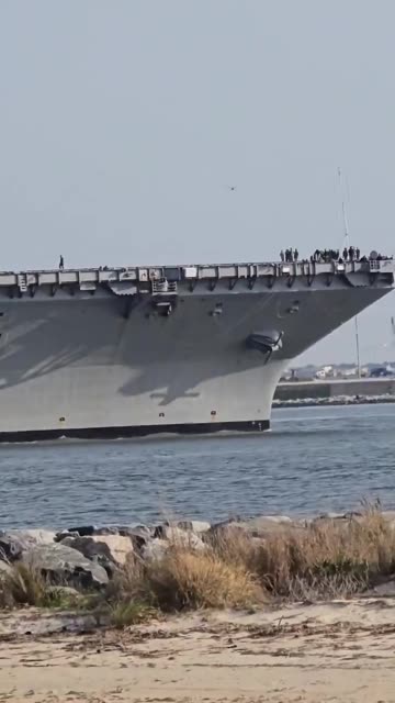 The USS Gerald Ford is moving toward Israel’s coast, whether to stop Iranian missiles or strike