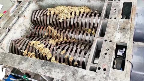 GF Series Four Shaft Shredder: Ultimate Power for Tough Materials