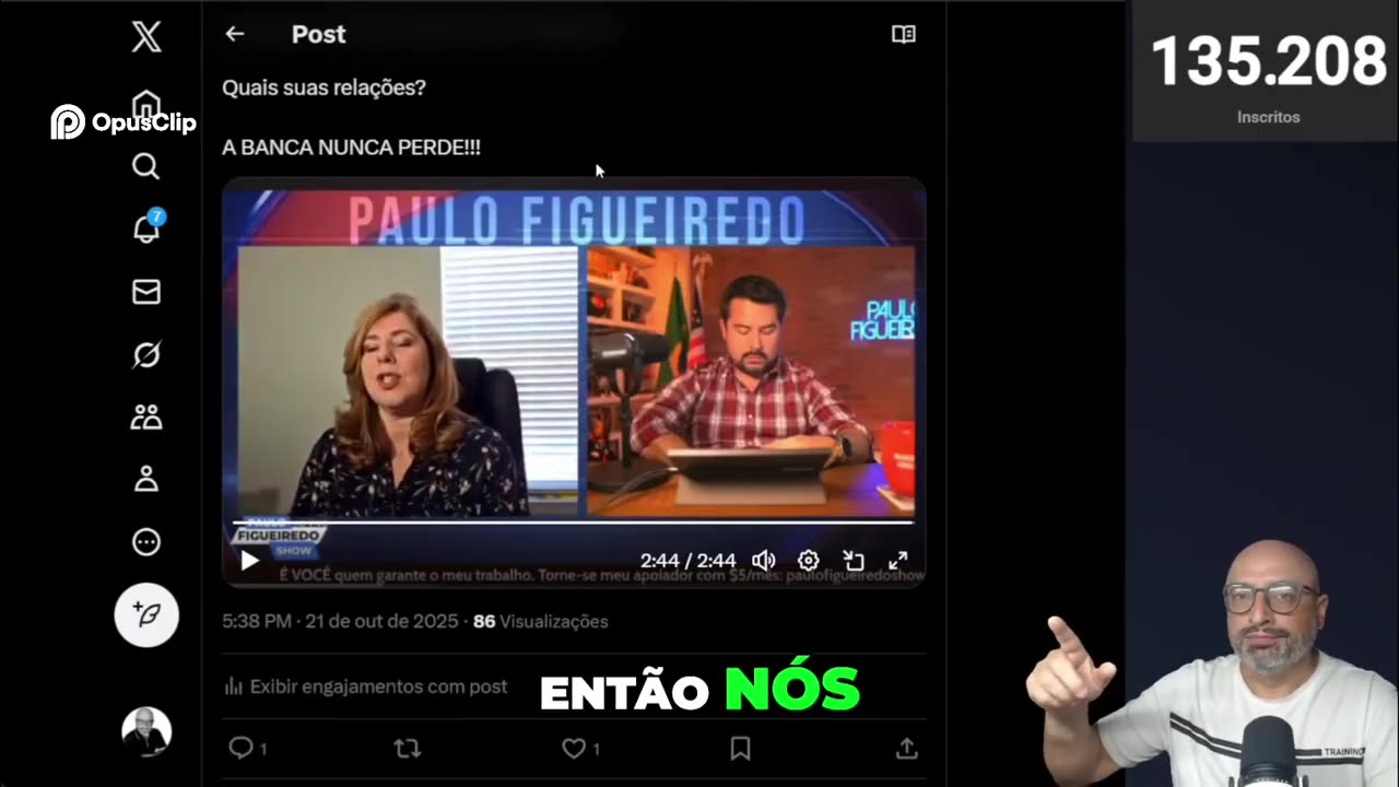 Carvajal confirmou em JUNHO de 2022 que Lula seria eleito