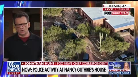 New message regarding Nancy Guthrie has investigators back at the house today