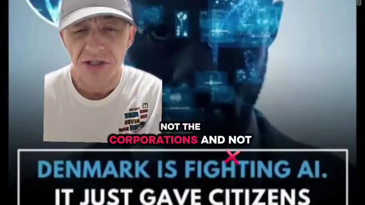 Denmark is fighting AI. It just gave citizens copyright to their own face voice and body 🤔.