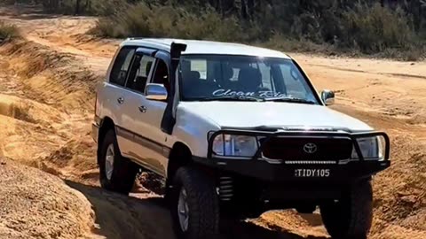 Hardcore off-road ⛰️ Front and rear hard axle diesel engine Toyota Land Cruiser LC105