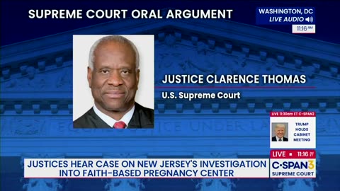 Justice Clarence Thomas Exposes NJ AG Targeting Pro-Life Pregnancy Center With ZERO Complaints