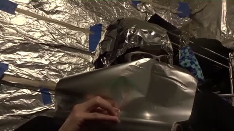 Epic video shows energy weapons hitting foil in front of man's heart
