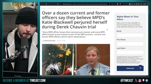 Officer PERJURED HERSELF In Derek Chauvin Trial Claim 14 MPD Cops, Derek Chauvin DID NOTHING WRONG