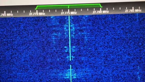 27.505 Strong Paging Signals Pagers Data 11 Meter Band [G8JNJ SDR] 09 19