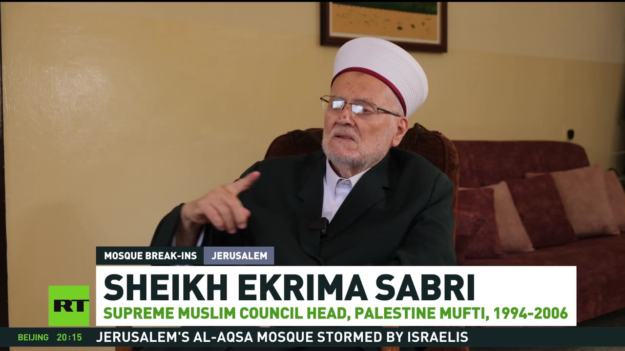 Israel exploits Gaza war to empty Al-Aqsa of Muslims — Sheikh Ekrima Sabri
