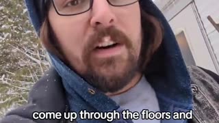 Living in a trailer in the winter 🥶 tips