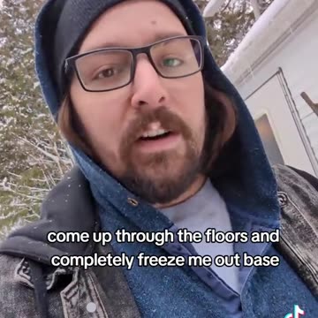 Living in a trailer in the winter 🥶 tips