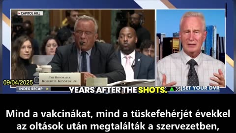 【HU】Peter McCullough: A COVID-19 mRNS-oltások krónikus betegséget okoznak