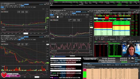 LIVE Day Trading the Stock Market