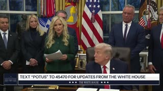 President Trump Makes an Announcement About Addiction EO, Jan. 29, 2026