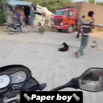 Paper boy in India with 18 years of experience.
