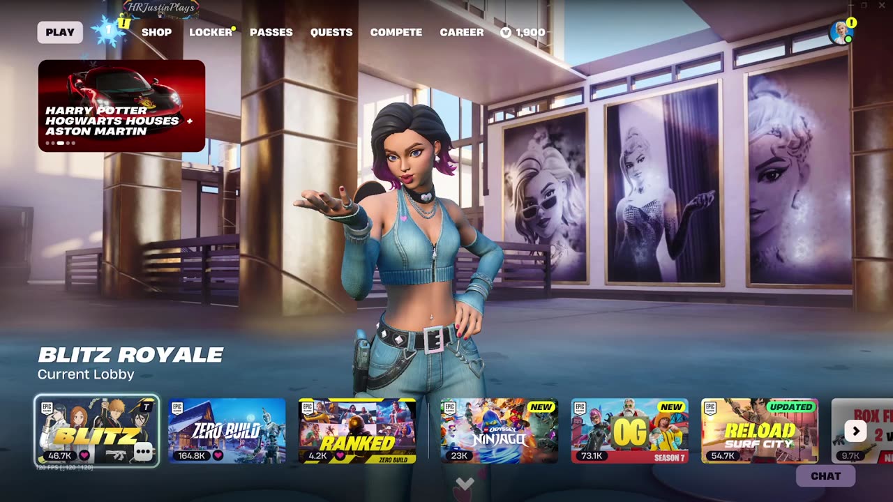 Fortnite from PC with MKB