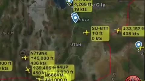 BOMBSHELL: The Mysterious Egyptian Government Jet SU-BTT Didn't Depart from Provo