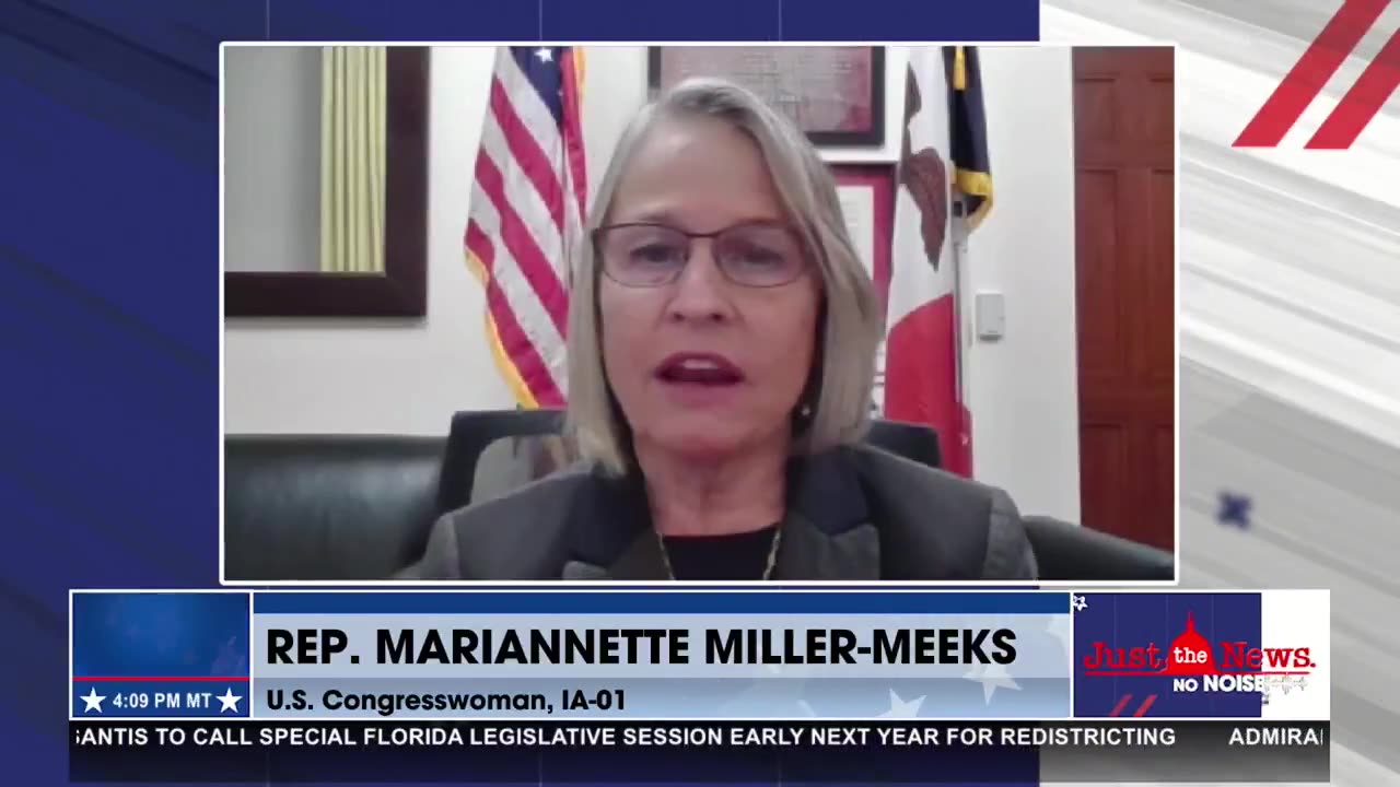 Rep. Miller Meeks introduces the SPY Kids' Act