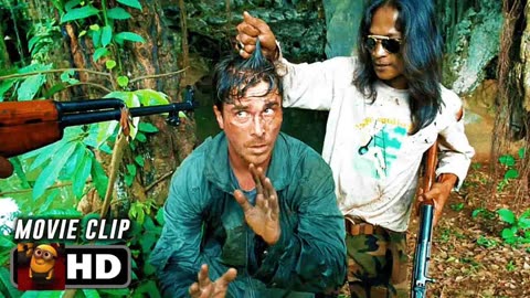 US Navy Pilot Is Captured Scene _ RESCUE DAWN (2006) Movie CLIP HD