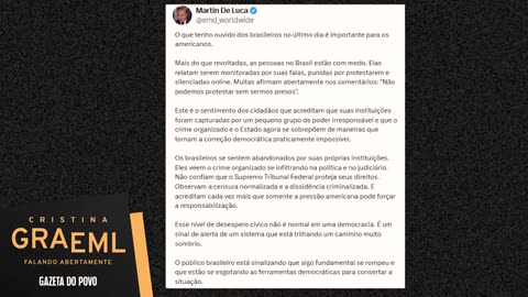 O que fazer para tentar salvar o Brasil da ditadura da toga? / FALANDO ABERTAMENTE